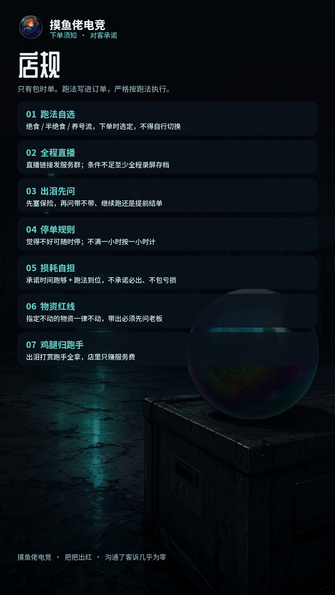 店规海报